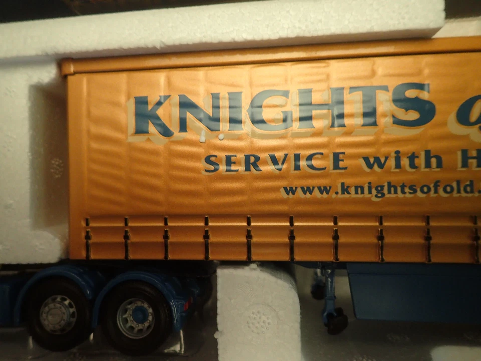 Corgi CC12911 Scania Topline Curtainside Knights of Old 50th Anniv Undisplayed - Image 4 of 4
