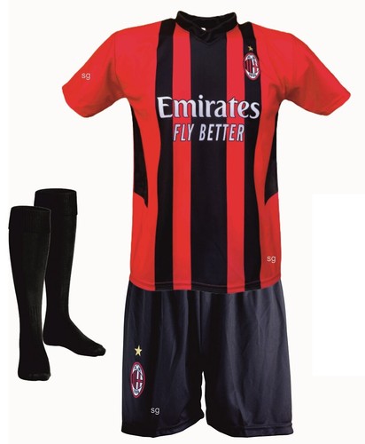 COMPLETO MAGLIA MILAN R. LEAO 17 UFFICIALE 2021/22 ADULTO BIMBO CON  OLOGRAMMA | eBay