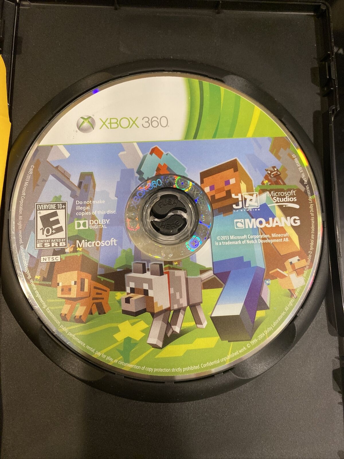 🔥 Minecraft (Xbox 360) G2W-00001 First Edition. CIB. Mint Disc. See  Description