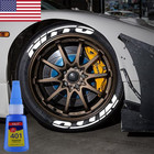 NITTO Permanent Tire Lettering Sticker 1.06'' 14''-22'' With Glue US Stock