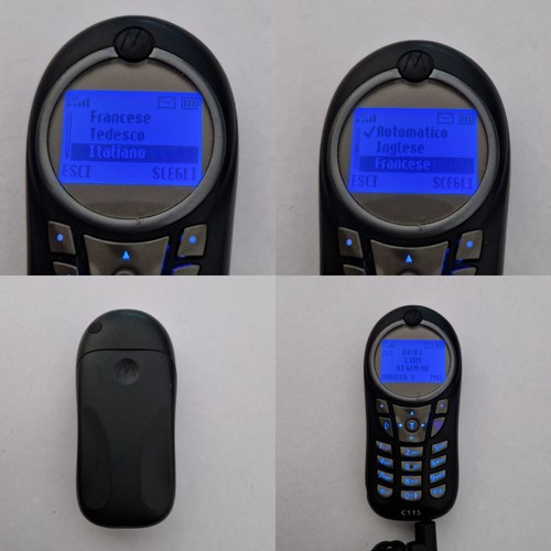 MOTOROLA C115 GSM HANDY UNLOCKED SIM FREE DEBLOQUE