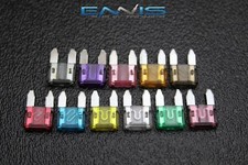 1100 PACK ATM 100 EACH VARIETY FUSES MINI FUSE BLADE STYLE CAR BOAT AUTOMOTIVE