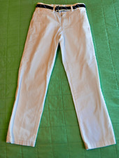 RALPH LAUREN BOYS WHITE TWILL PANTS  SIZE 6