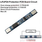 2A PCB Protection Circuit Board Module for LiFePO4 3.2V Battery BMS Charger