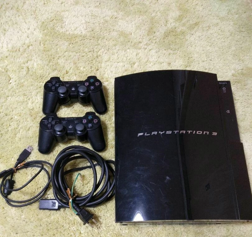 Sony PlayStation3 CECHB00 Black Maker 20GB Production Game Japan