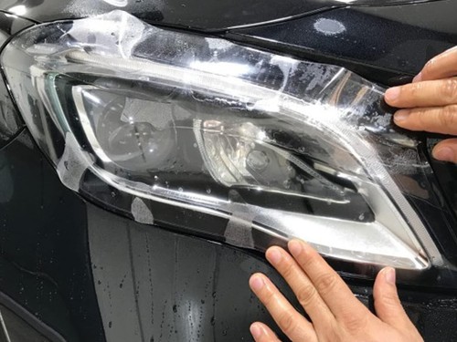 Fits: 20-24 Titan Pre-Cut Headlight Protection Clear Film PPF Head Self-Healing - 第 4/7 張圖片