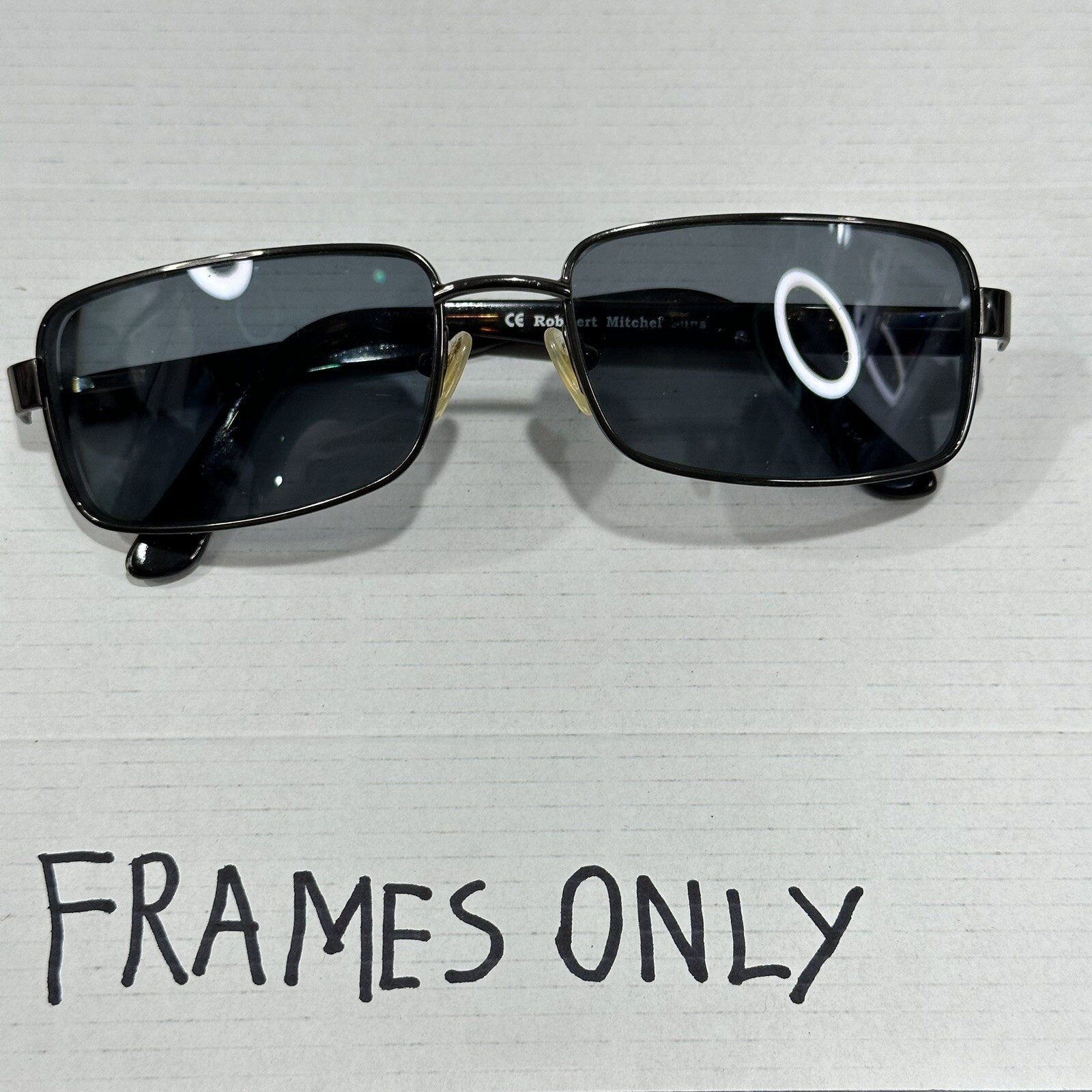 Robert Mitchell Eyeglass Frames Only Rectangle St… - image 10