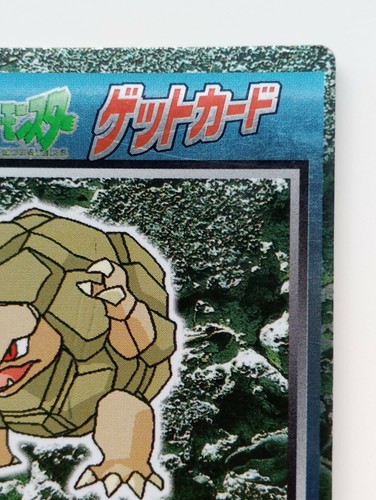 Get Card Golem Pokemon Meiji Japanese Rare Holo Foil Nintendo F/S No.076 - Picture 3 of 11