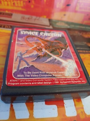 Space Cavern (Apollo 1981 ) for Atari VCS 2600 (Modul) Classic-Game 8-bit