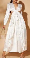 Ruffle Sleeveless Maxi Dress