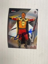 WWE HUMBERTO CARRILLO Signed Card Raw Smackdown