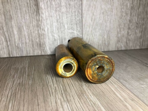 Alte Bakelit Venenstäbe Griff Vintage Gebetsperle 2er Set 89g Simichrom Test - Bild 5 von 12