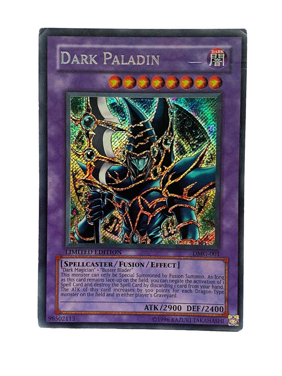 Yugioh Dark Paladin DMG-001 Secret Rare Limited Edition Sealed