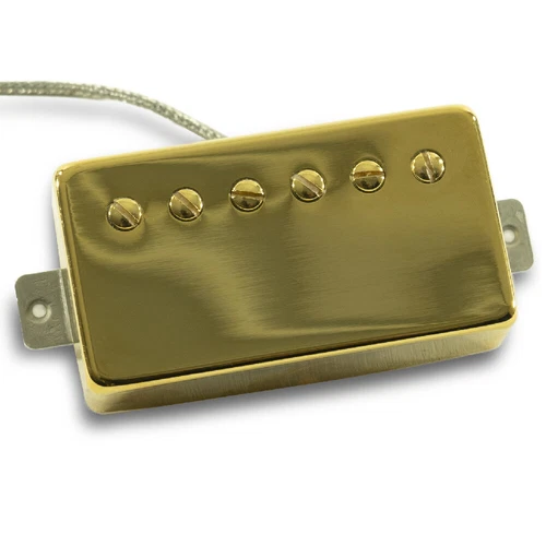 Kluson Icon Vintage 57 Humbucker Alnico 2 Gold Bridge Pickup Gibson Spacing