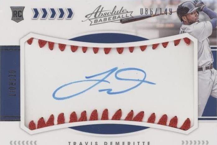 2020 Panini Absolute - Travis Demeritte #164 - 1 of 1