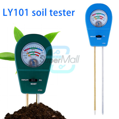 LY101 3-in-1 Soil Tester Digital Soil Moisture Soil Hygrometer PH Meter Detector