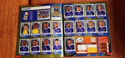 2010 FIFA WORLD CUP PANINI カード　セット 2010 Panini FIFA South Africa World Cup Soccer Cards Team Set