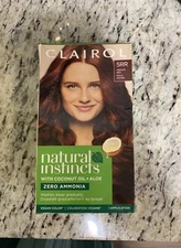Clairol Natural Instincts 5RR Medium Red Demi Hair Dye