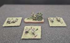 1/72 Scale WWII - Soviet Russian M-30 Howitzer Team with 3 Sniper support teams