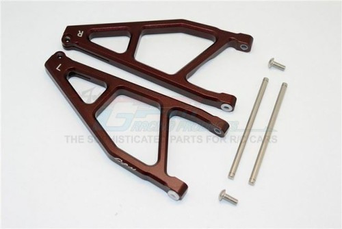 GPM MAN057 ALUMINUM REAR UPPER ARMS ARRMA RC 1/8 NERO 6S BLX AR106011 / AR106009 - Picture 3 of 16
