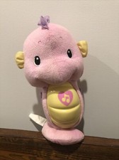 Fisher Price Ocean Wonders SeaHorse Soothe Glow Musical Lights Plush Toy Blue