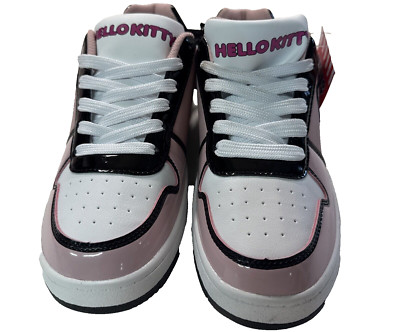 Sanrio Hello Kitty Sneakers Womens Size 9 Pink/White Kawaii Cute Shoes Rare
