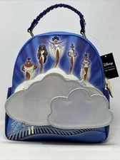 NWT Our Universe Disney Hercules Muses Clouds Mini Backpack + Crossbody Bag Set