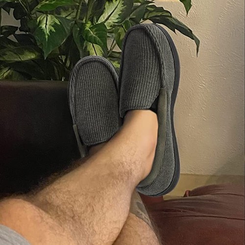 Men's Slippers Memory Foam Moccasin Casual House Shoes Slip-on Outdoor size new - Picture 31 of 31