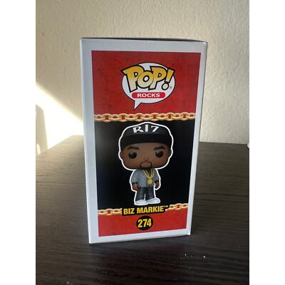 Biz Markie Funko Pop Rocks #274 Music Rap Hip Hop Rapper