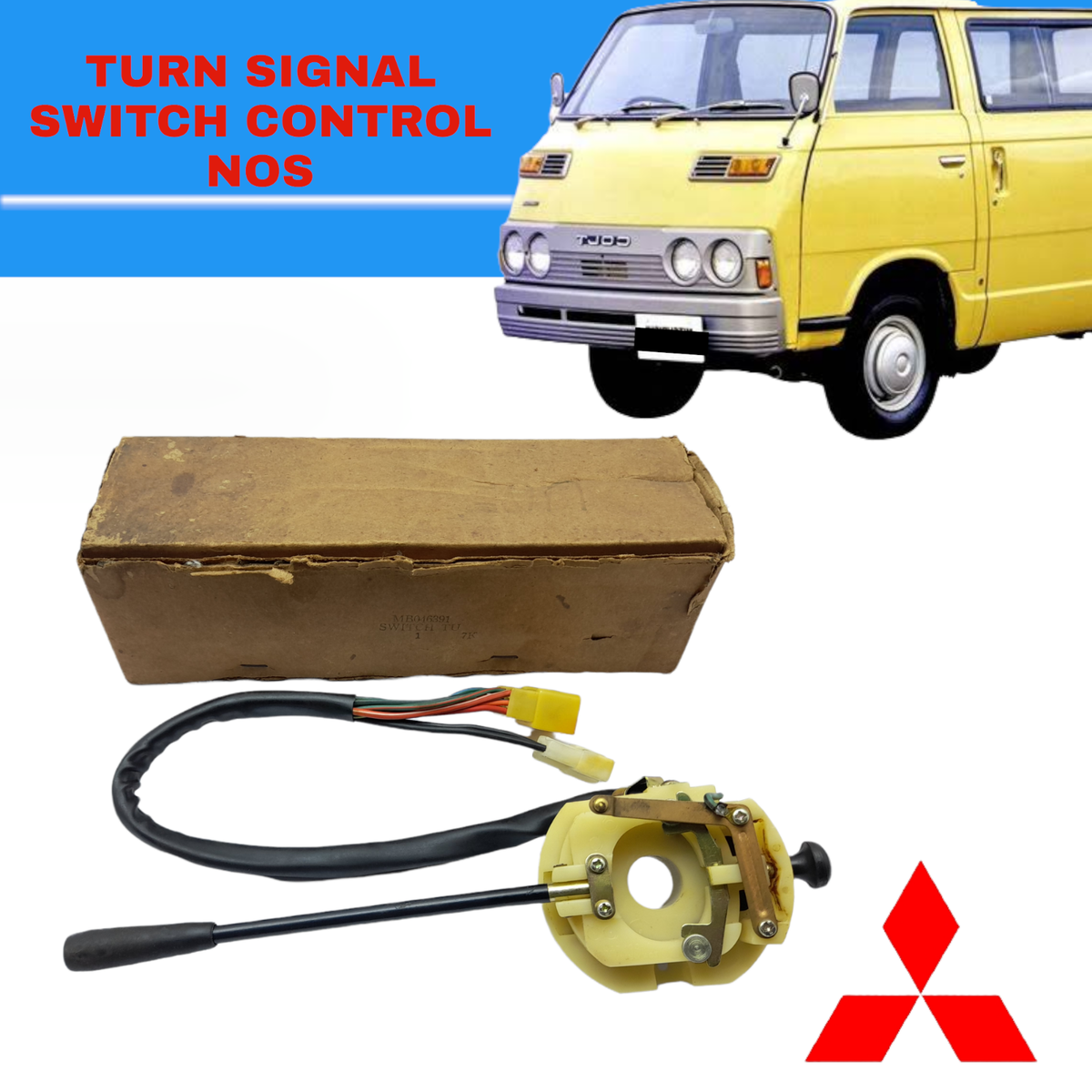 For Mitsubishi Colt T120 1971 Turn Signal Indicator Switch Control