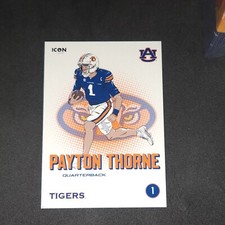 2023 ONIT Icon Series Payton Thorne Prospect #1 Auburn Tigers