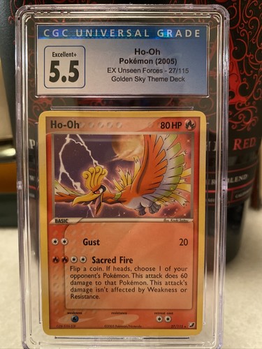 Ho-Oh graded CGC 5.5 for sale on eBay