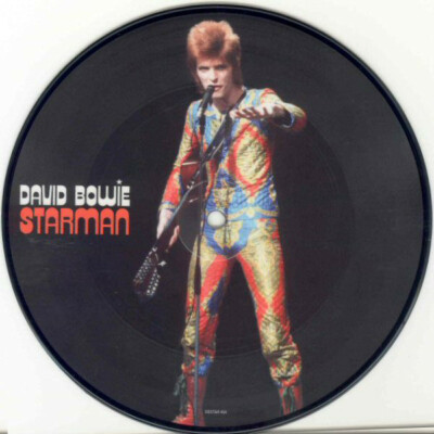 レア！DAVID BOWIE STARMAN ピクチャーレコード David Bowie ‎– Starman, 40th Anniversary LTD 7