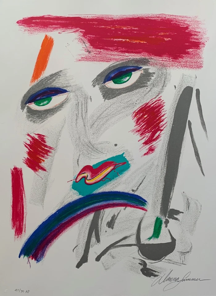 Donna Summer SUMMER FEVER Hand Signed Limited Edition Lithograph DRIVEN MUSIC - Image 4 of 4