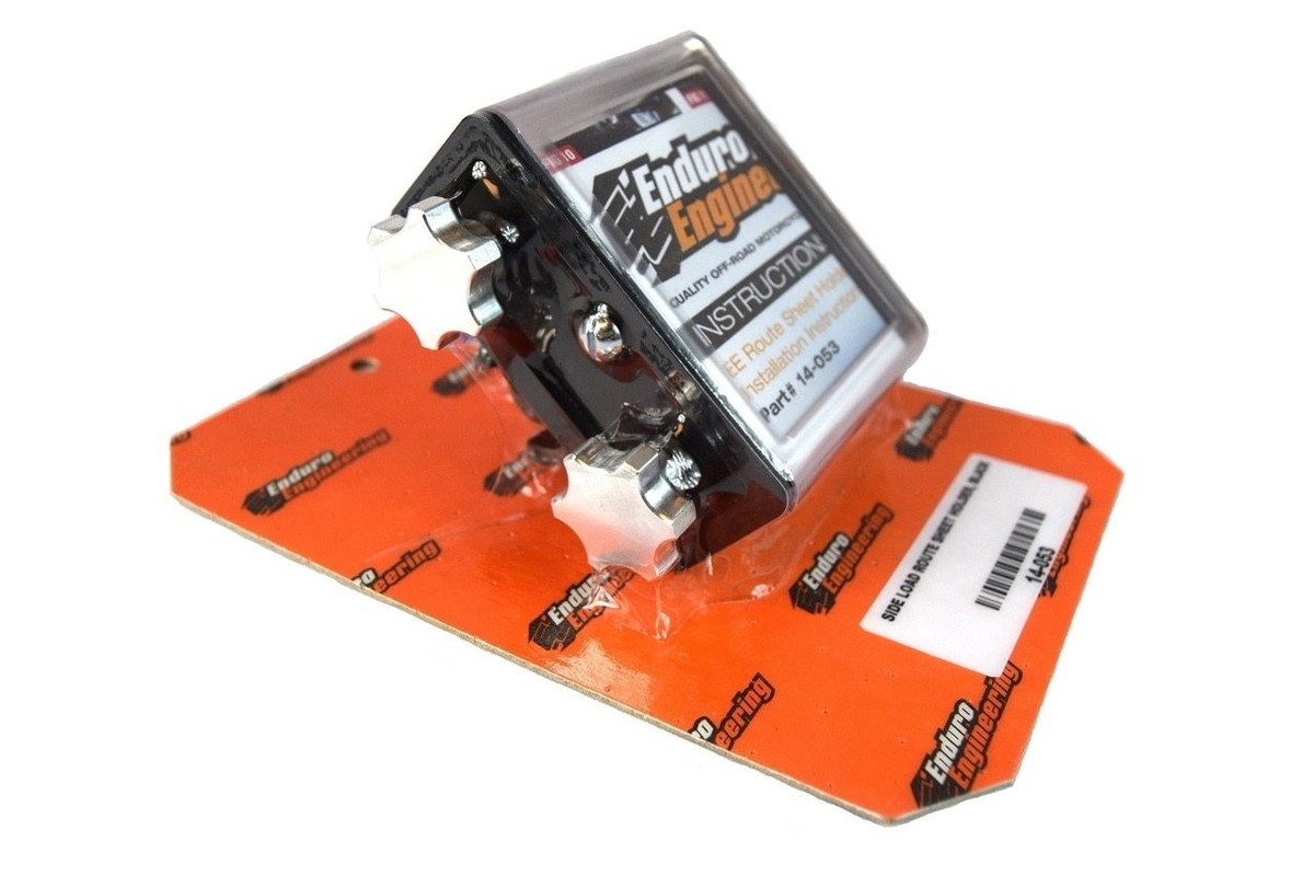 Enduro Engineering Side Load Route Sheet Holder Black 14-053