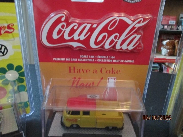 Volkswagen Toy M2 Machines Bus and Bug Lot Coke, Hurst, Accel 1/64 #M2-2A - Image 3 of 4