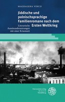 Jiddische Und Polnischsprachige Familienromane Nach Dem Ersten Weltkrieg Ma ...