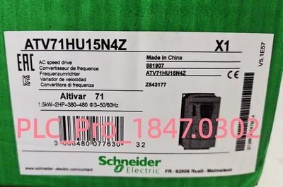 1PCS New Schneider ATV71HU15N4Z Frequency converter ATV71HU15N4Z  Fast delivery