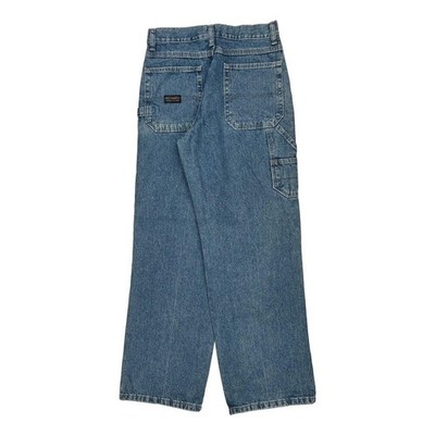 Lee Wide Leg Carpenter Jeans - 26W 30L Blue Denim