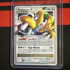 Regigigas LV.X DP30 Black Star Promo Holo Pokémon TCG Card LP Condition