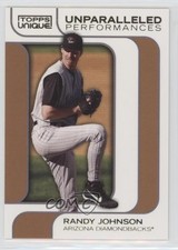 2009 Topps Unique Unparalleled Performance Select 81/99 Randy Johnson HOF 05iy