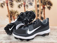 Nike Force Trout 9 Pro MCS Black Baseball Cleats FB2908-001 Men's Size 10.5 NEW