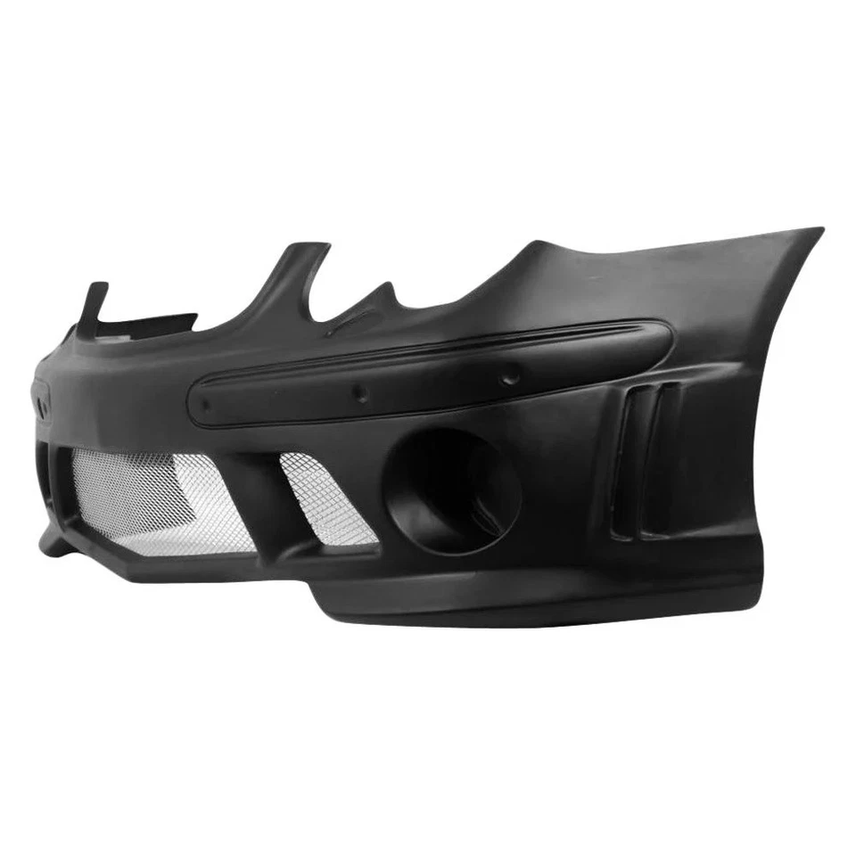 For Mercedes-Benz CLK350 06-09 C63 Style Fiberglass Front Bumper Cover Unpainted Foto 3 de 4