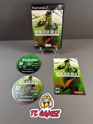 Metal Gear Solid 3: Subsistence PlayStation 2 PS2 CIB Complete