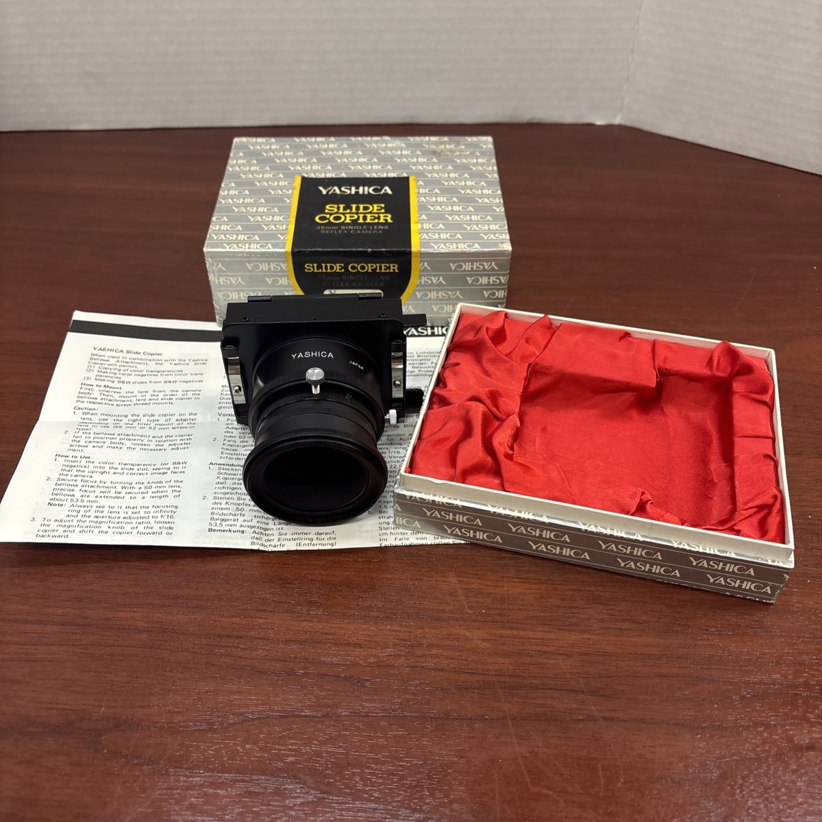YASHICA Slide Copier 35mm Single-Lens Reflex Camera | eBay