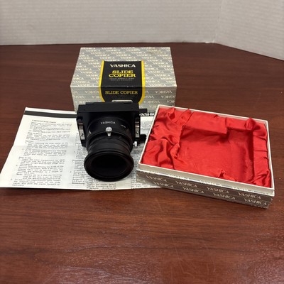 YASHICA Slide Copier 35mm Single-Lens Reflex Camera | eBay
