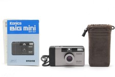  MINT LCD Works Konica Big Mini BM-301 silver Point  Shoot Film Camera JAPAN