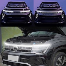1,2M Blanc Scan Démarrage Voiture Capot Lumière DRL Flexible Étanche Pour VM 77