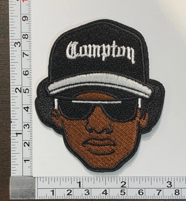 Eazy E Compton NWA Hip Hop Rapper Embroidered Iron On Patch