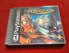 PS1 Legend Of The Dragoon Sony PlayStation 1 Original Black cover Tested